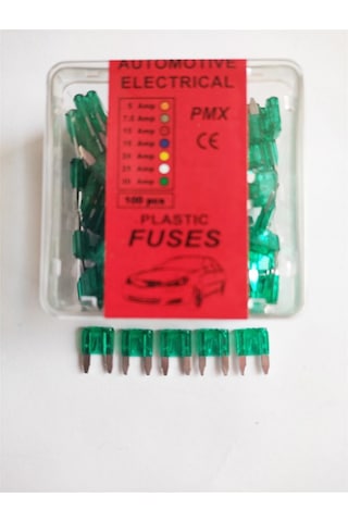 Replax 30 Amper Mini Yassı Bıçak Japon Sigorta 100'lü Paket