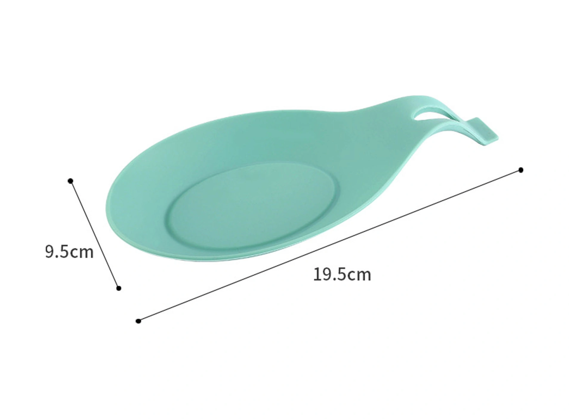 Xindoker Küçük Mutfak Aracı: Derin Gri Silikon Kaşık Tutucu, Isıya Dayanıklı, Kolay Temizlenir, 20cm Uzunlukta Mutfak Organizasyonu