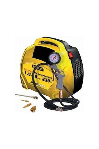 Stanley Air Kit 1.5 HP Yağsız Tanksız Hava Kompresörü Stanley Air Kit 1.5 HP Yağsız Tanksız Hava Kompresörü