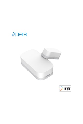 Mufunye Aqara Beyaz Pencere Kapı Sensörü - Gerçek Zamanlı Açık/kapalı Tespiti, Akıllı Ev Entegrasyonu Beyaz