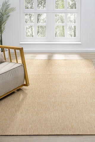 Mariesse Home Hav Toz Vermez Kolay Temizlenen Hasır Doku Sisal Halı 663-bej