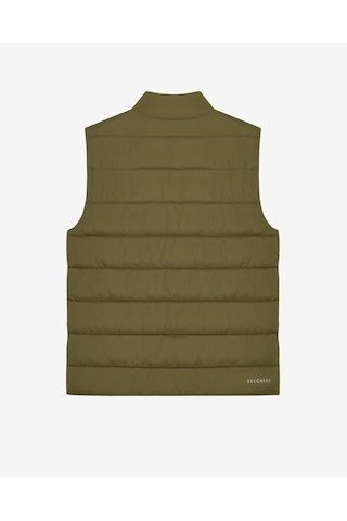 Skechers M Puffer Vest Erkek Haki S2620193-2194