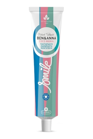 Ben & Anna Florürlü Hindistan Cevizi Aromalı Diş Macunu 75 Ml Ferah Nefes Vegan