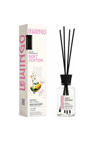 Premium Kokulu Çubuk Koku Çeşitleri Ev Hediyesi Soft Cotton Bambu Çubuklu Oda Kokusu 110 Ml Cam Şişe Çok Renkli