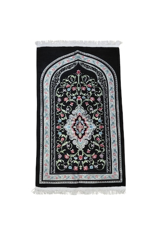 Astarlı Premium Şönil Seccade 67x112 Cm Çok Renkli-6 Astarlı Premium Şönil Seccade 67x112 Cm Çok Renkli-6
