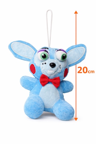 Mavi Peluş Figür 20 Cm Yumuşak, Hafif, Askılı Oyuncak Açık Mavi