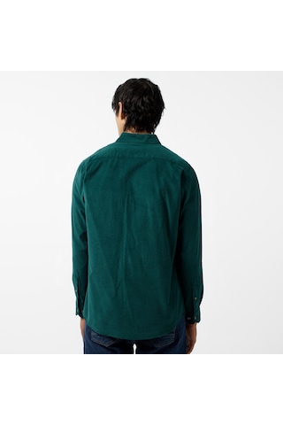 Nautica Erkek Yeşil Classic Fit Gömlek Düz W47424t Yeşil