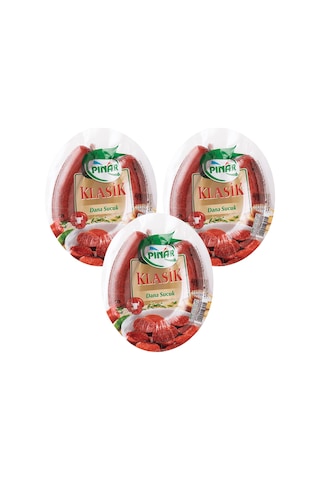 Pınar Klasik Dana Sucuk 180 Gr X 3 Adet
