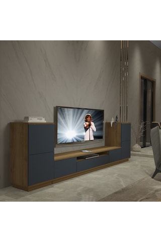 Decoraktiv Trendstyle On2s Mdf Tv Ünitesi Tv Sehpası Pera - Antrasit