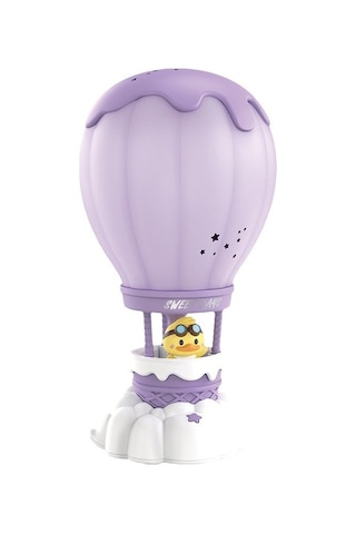 Pazly Karikatür Masa Lambası - Pembe Atmofer Balon Gece Lambası Pembe