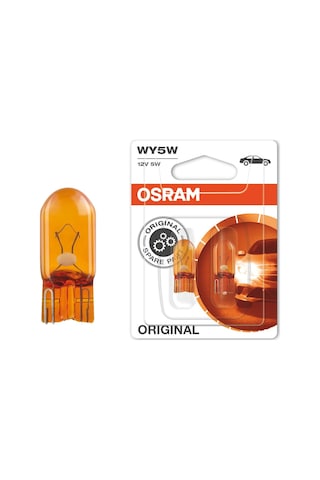 Otomısırlı Osram 12V 5W Dipsiz T10 Turuncu Park Ampulü (2 Adet) Otomısırlı Osram 12V 5W Dipsiz T10 Turuncu Park Ampulü (2 Adet)