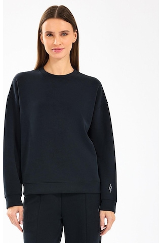 Skechers W Lounge Loose Crew Neck Kadın Sweatshirt - S2510052-11097 Siyah