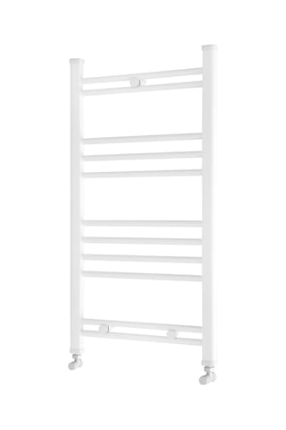 Balpan 50/100CM 11 Borulu Beyaz Havlupan Banyo Isıtıcı Radyatör