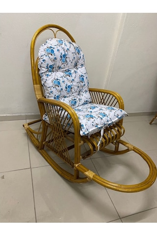 Klasbambumobilya Bambu Sallanan Sandalye Tv Koltuğu Büyük
