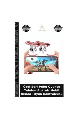 Özel Seri Pubg Oyuncu Telefon Aparatı Mobil Nişancı Oyun Kontrolcüsü