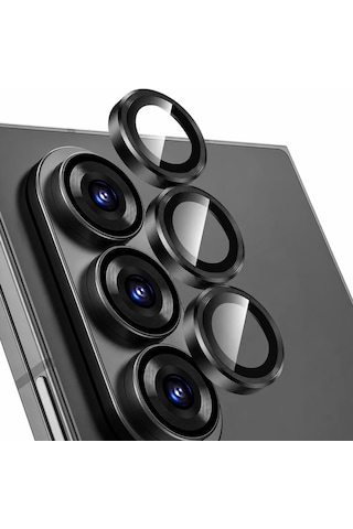 Microcase Samsung Uyumlu Galaxy Z Fold 8 Ultra Kamera Camı Lens Koruyucu Halka Set - Al8114