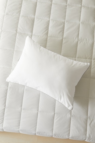 Ocean Home Textile Pamuklu Saten Biyeli Mikrojel Yastık 50 X 70 Cm Beyaz