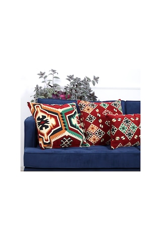 Lorence Home / Esmeli Kilim Kırlent -Urartu