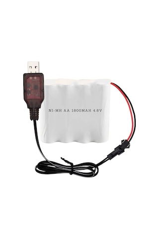 Pb 4.8v 1800 Mah Şarjlı Oyuncak Bataryası Ve Şarj Cihazı