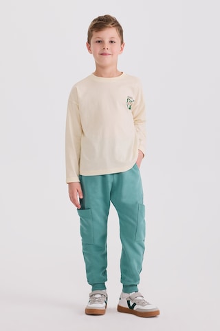 Panço Erkek Çocuk Uzun Kollu Ekru Tişört 2611bk05003 Krem