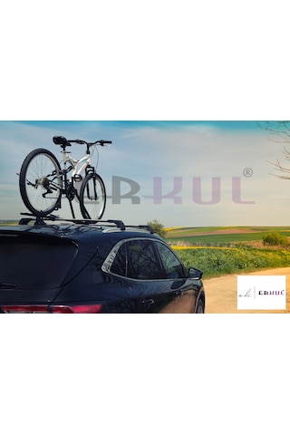 Erkul Trend Araç Üstü Bisiklet Taşıyıcı Siyah Universal