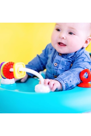 Bright Starts, Saklama Amaçlı Kolay Katlanan Kıkırdatan Safari Yürüteç, 6 Aylık Ve Üzeri