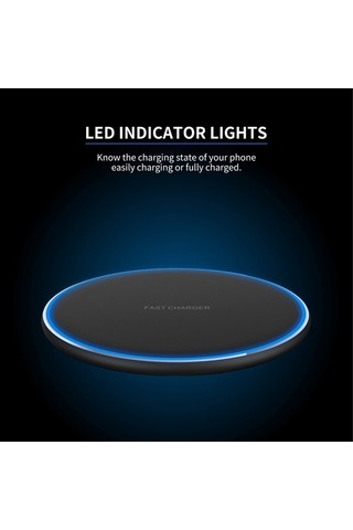 Novahub 15w Hızlı Kablosuz Alüminyum Şarj Cih. - Güvenli & Kullanışlı Şarj