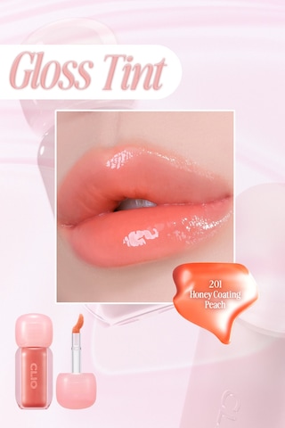 Clio Pigmentli Parlak Bitişli Dolgunlaştırıcı Lip Gloss Clıo Volumate Gloss 201 Honey Coating Peach