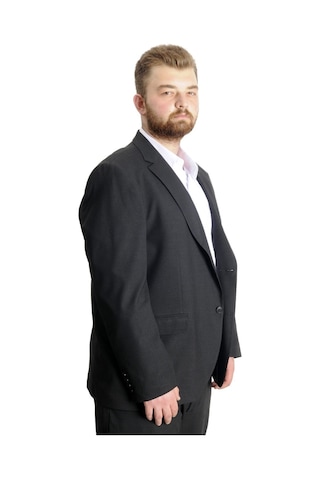 Mode Xl 21021F Superior Erkek Büyük Beden Takım Elbise Siyah