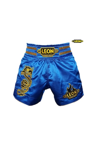 Aksaspor Leon Dragon Muay Thai Ve Kick Boks Şortu Mavi