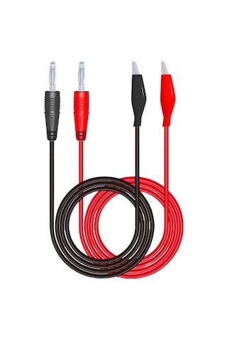 P1038 4mm Banana - Krokodil Multimetre Kablosu