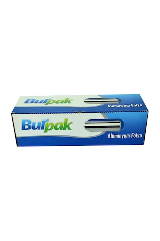 Burpak Alüminyum Folyo 45 CM x 50 M - 10 Mikron - 3 Paket