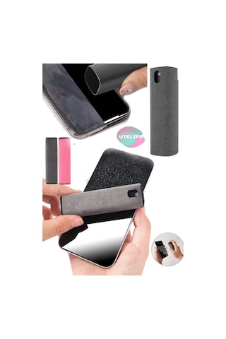 Telefon Ekran Temizleyici Sprey Bilgisayar Cep Telefonu Ekranı Toz Sökücü Aracı Mikrofiber Bez Pro