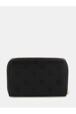 Guess Phoebe 4g Ve Peony Logolu Kadın Cüzdan Swpd9665140 Siyah