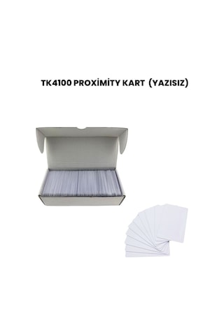 100 Adet Yazısız Tk4100 125 Khz Proximity Kart,manyetik Kart,kapı Geçiş Kontrol