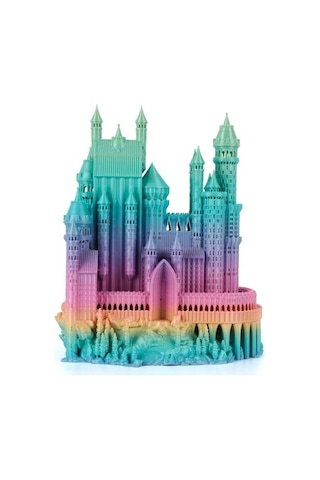Kingroon Rainbow Pla Matte Gökkuşağı Filament 1.75 Mm 1000gr