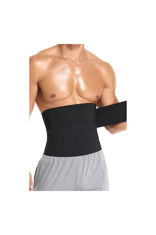 Lousiana Bele Sarma Bel Korsesi Siyah