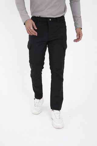 Camp Scoutland Camp593 Outdoor Softshell Su Ve Rüzgara Dayanıklı içi Polarlı Kışlık Erkek Siyah Taktik Pantolon Siyah