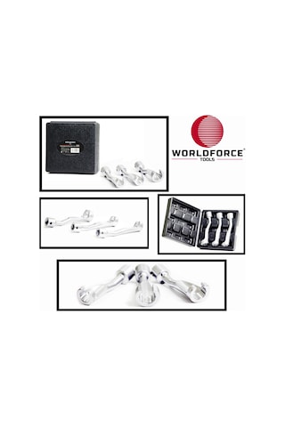 Worldforce 3 Parça Dizel Enjektör Lokma Seti 1/2" 14-17-19mm