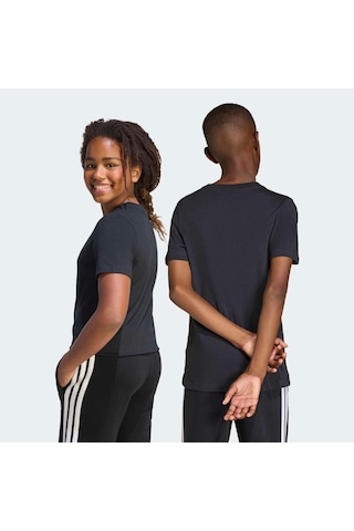 Adidas Collegiate Graphic Çocuk Siyah Tişört Ke1348 Siyah