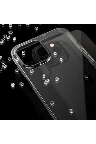Apple Uyumlu iPhone 12 Pro Max Kılıf Zore Imax Silikon-Renksiz