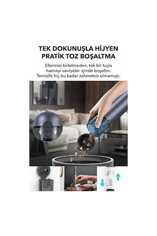 Araç Süpürgesi Şarjlı 120w 20.000pa Göstergeli Yeni Nesil Metal Filtre Extra Vakum Ve Üfleme 1 Adet