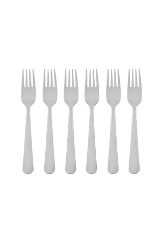 Ikea Dragon Ikeaçat2-1 6 Parça Tatlı Çatalı Seti 16 Cm Krom