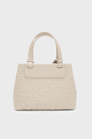 Armani Exchange Logolu Çıkarılabilir Askılı Çanta Kadın Çanta Xw001576 Af15774 U6208 Ekru