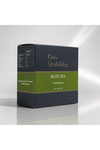 Dr. Ümit Aktaş Matcha 25 G