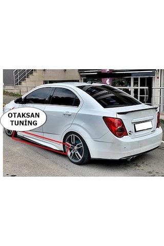 Chevrolet Aveo Yan Marşpiyel Takımı - Plastik
