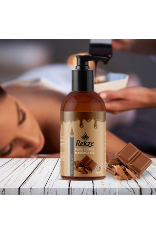 Rekze Erotik Dengeseks Oyunu Yenilir Cikolata Ve Çilek Aromalı Masaj Yagı