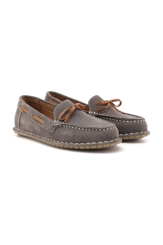 Gönderi(R) Gönderi R Kadın Vizon Süet Fiyonklu Rok Hakiki Deri Comfort Loafer Dyza55945139