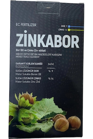 Zinkabor Ec Fertilizer Mikro Elementli Gübre 1kg 1 kg