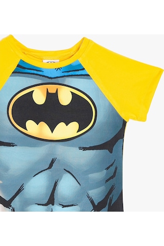Koton Batman Mayo Takım Deniz Şortu Ve Tişört 2'li Lisanslı Desenli 9ykb86092bm Çok Renkli